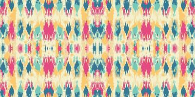 Seamless batik pattern,Seamless tribal batik pattern,and Seamless colorful pattern resemble ethnic boho, Aztec,and ikat styles.designed for use in wallpaper,fabric,curtain,carpet,Batik Embroidery vector