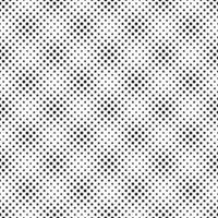 Abstract seamless black and white dot pattern background vector