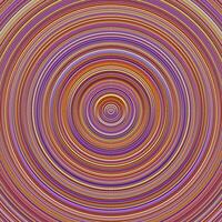 Gradient multicolor abstract concentric circle background design vector