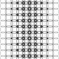 Geometric black and white pattern background vector