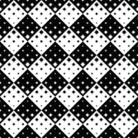 Geometrical seamless monochrome curved star pattern background vector