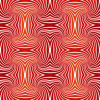 Red abstract hypnotic seamless striped spiral vortex pattern background design with swirling rays vector