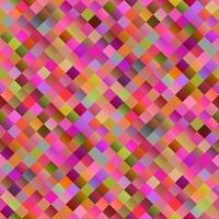 Seamless gradient geometrical colorful square pattern background vector
