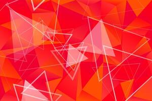 Random abstract geometrical gradient triangle web page background vector