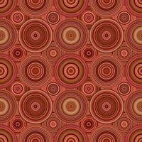 Abstract seamless circle pattern - background graphic vector