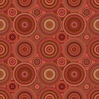 Abstract seamless circle pattern - background graphic vector