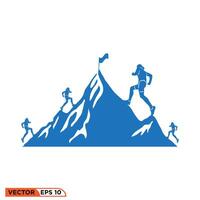 Running logo graphic illustration on background vector