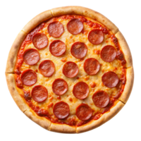 een smakelijk peperoni pizza png