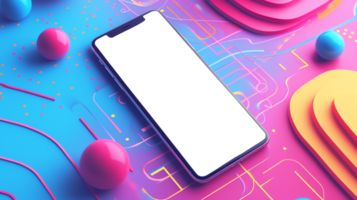 kreativ Attrappe, Lehrmodell, Simulation Smartphone 2 png