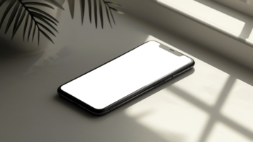 minimalist smartphone mockup 3 png