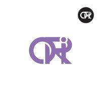 Letter ORI Monogram Logo Design vector