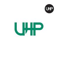 UHP Logo Letter Monogram Design vector