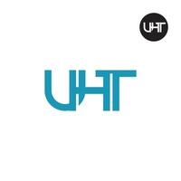 UHT Logo Letter Monogram Design vector