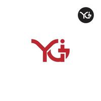 YGI Logo Letter Monogram Design vector