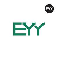 EYY Logo Letter Monogram Design vector