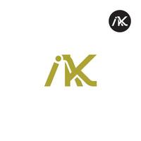 IAK Logo Letter Monogram Design vector