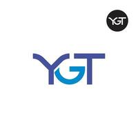 YGT Logo Letter Monogram Design vector