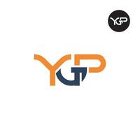 YGP Logo Letter Monogram Design vector