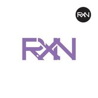 RXN Logo Letter Monogram Design vector