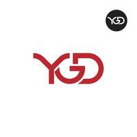 YGD Logo Letter Monogram Design vector