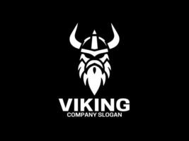 vikingo logo diseño modelo vector