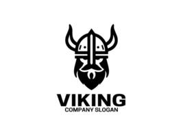 vikingo logo diseño modelo vector