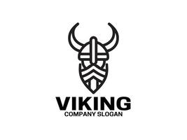 Viking Logo Design Template vector