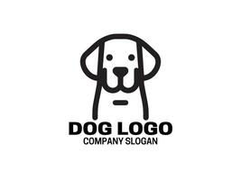 plantilla de diseño de logotipo de perro vector