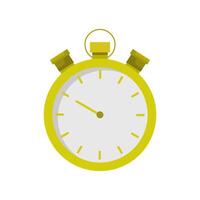 Stopwatch illustrated on white background vector