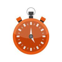 Stopwatch illustrated on white background vector