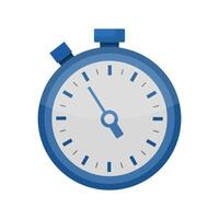 Stopwatch illustrated on white background vector