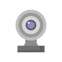 Illustrated web cam vector