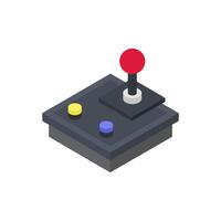 Isometric joy pad vector