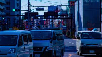 A timelapse of street in Shinjuku Tokyo daytime video