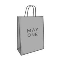 Illustration of shopping bag vector