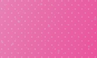 Design pink polka dot with bokeh background vector