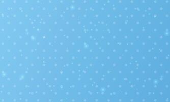 Design blue polka dot with bokeh background vector