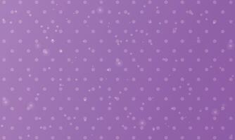 Design purple polka dot with bokeh background vector