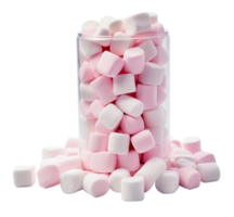 marshmallows geïsoleerd Aan transparant achtergrond png