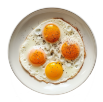 fried egg isolated on transparent background png