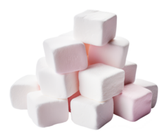 Marshmallows isoliert auf transparent Hintergrund png