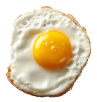 frito huevo aislado en transparente antecedentes png
