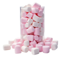 marshmallows geïsoleerd Aan transparant achtergrond png