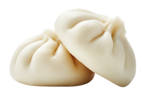 chinese steam bun isolated on transparent background png