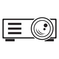 film projector icon illustrator design vector