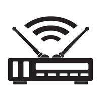 wifi router icon illustration design vector