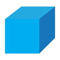 cube icon illustration design template vector