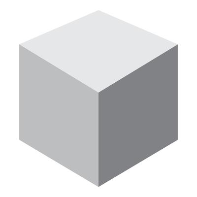 cube icon illustration design template