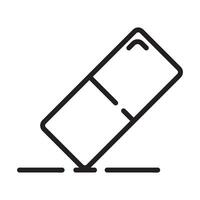 eraser icon illustration design template vector