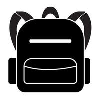 backpack icon illustration design template vector